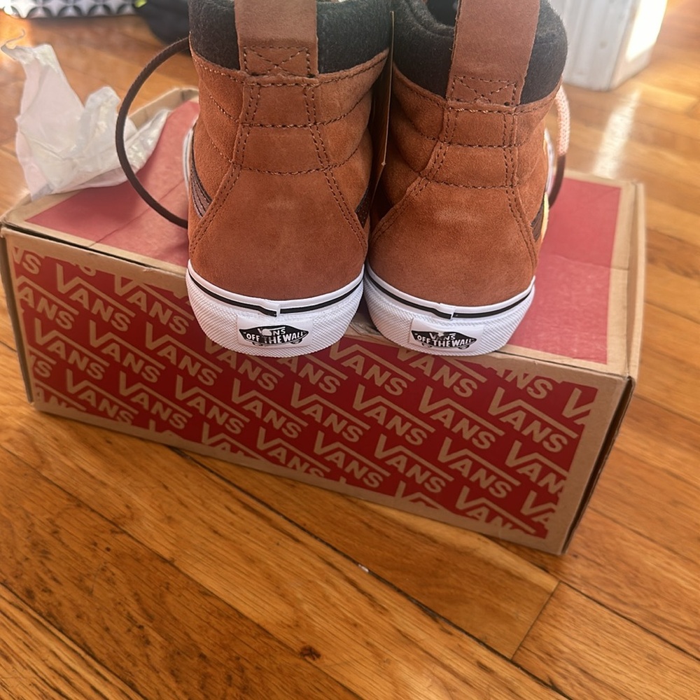 Vans all weather MTE, Glazed ginger & Plaid, Men’s 7.5 Women’s size 9 brand new - Picture 3 of 8